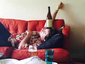Points if you can balance that beer on your head while passed out.