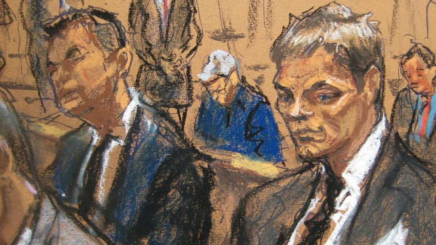 Also according to this courtroom illustrator, Tom Brady is actually a zombie Ken doll in an anime cartoon. (alittlefu.wordpress.com)